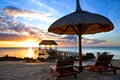 Mauritius Sunset Royalty Free Stock Photo