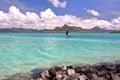 MAURITIUS: Turquoise water at Pointe d`Esny near Mahebourg