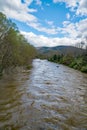 Maury River at Floodstage Royalty Free Stock Photo