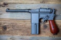 Mauser, old German pistol gun