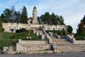 Mausoleul Valea Mare - Campulung Muscel Royalty Free Stock Photo