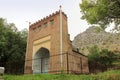 The mausoleum of Asaf ibn Burhiya in Osh city, Kyrgyzstan Royalty Free Stock Photo