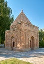 Mausoleum Babadji-hatum. A Silk Way Kazakhstan. Royalty Free Stock Photo