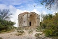 Mausoleum of Dzhanike-Khanym, daughter of Tokhtamysh in Chufut Kale cave city, Crimea