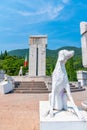 Mausoleum of Gabriele D\'Annunzio at Gardone Riviera in Italy