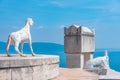 Mausoleum of Gabriele D\'Annunzio at Gardone Riviera in Italy