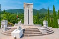 Mausoleum of Gabriele D'Annunzio at Gardone Riviera in Italy