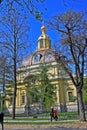 Mausoleum of the Grand Dukes and Duchesses of Russia in the Peter and Paul Fortress Royalty Free Stock Photo