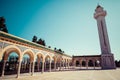 Mausoleum of Habib Bourgiba, the first President of the Republic of Tunisia. Monastir Royalty Free Stock Photo