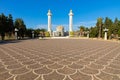 Mausoleum of Habib Bourgiba, the first President of the Republic of Tunisia. Monastir Royalty Free Stock Photo