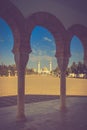 Mausoleum of Habib Bourgiba in Monastir, Tunisia. Royalty Free Stock Photo