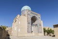 Mausoleum of Kazy-zade Rumi. The ensemble of the mausoleums of the Karakhanid and Timurid nobility Shakhi-Zinda. Samarkand Royalty Free Stock Photo