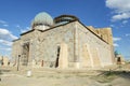 Mausoleum of Khoja Ahmed Yasavi in Turkistan, Kazakhstan.