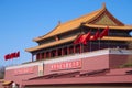 The Mausoleum of Mao Zedong in Tiananmen Square in Beijing, China