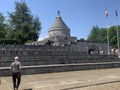 The Mausoleum of Marasesti is a memorial site in Romania containing remains of 5,073 Romanian soldiers Royalty Free Stock Photo