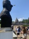 The Mausoleum of Marasesti is a memorial site in Romania containing remains of 5,073 Romanian soldiers Royalty Free Stock Photo