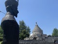 The Mausoleum of Marasesti is a memorial site in Romania containing remains of 5,073 Romanian soldiers Royalty Free Stock Photo