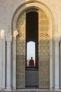 Mausoleum Mohamed V in Rabat, Royalty Free Stock Photo