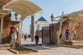 Mausoleum of Mohammed V and and Hassan II in Rabat.