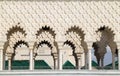 Mausoleum of Mohammed V, Rabat, Morocco. Royalty Free Stock Photo