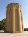 The Mausoleum of Momine Khatun is located in Nakhchivan City, the capital of the Nakhchivan Autonomous Republic in Azerbaijan. Royalty Free Stock Photo