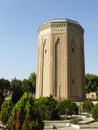 View of the tomb of Mausoleum of Momine Khatun. It is located in Nakhchivan City Royalty Free Stock Photo