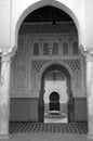 The mausoleum of Moulay Idriss II Royalty Free Stock Photo