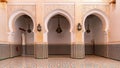 Mausoleum of Moulay Ismail in Meknes in Morocco