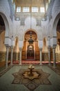 Mausoleum of Moulay Ismail in Meknes, Morocco. Royalty Free Stock Photo