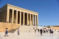 Mausoleum of Mustafa Kemal Ataturk. Royalty Free Stock Photo