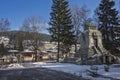 Mausoleum Ossuary of Apriltsi in historical town of Koprivshtitsa, Sofia Region, Bul