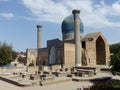 Mausoleum of Tamerlane to Samarkand in Uzbekistan.