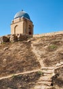 Mausoleum Tekturmas. A Silk Way Kazakhstan. Royalty Free Stock Photo