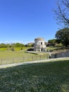 Mausoleum of Theodoric Ravenna in sunny day, Italy Royalty Free Stock Photo