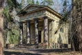 Mausoleum to Husband-Benefactor in Pavlovsk Park Royalty Free Stock Photo