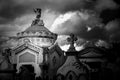 Mausoleum and Tombstones