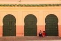 Mausoleum. Zaouia sidi bel abbes. Marrakesh. Morocco