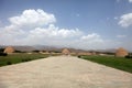 Mausoleum of xixia dynasty Royalty Free Stock Photo