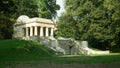 Mausoleum of Yugoslav soldiers, South Slavic mausoleum in the park, monumental neoclassicism from 1926, died in Olomouc