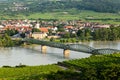 Mautern an der Donau. Wachau valley. Austria Royalty Free Stock Photo