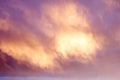 Mauve Cloud Background Royalty Free Stock Photo