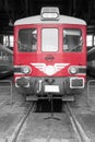 MAV Raba Bamot 701 diesel railbus Royalty Free Stock Photo