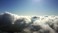 Mavic Pro Copter above clouds