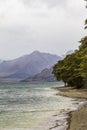 Mavora lake landscapes. New Zealand. South island Royalty Free Stock Photo