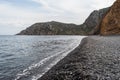Mavra Volia Beach, Chios, Greece Royalty Free Stock Photo