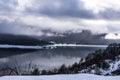 Mavrovo lake Royalty Free Stock Photo