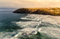 Mawgan Porth beach