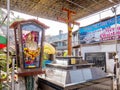 Mawli or Mother mary and cross at worli village mumba