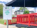 Max and Bellas Smokehouse porch and parking sign horizontal