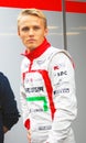Max Chilton. F1 Marussia team sportsman.